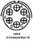AMPHENOL INDUSTRIAL SG3106E14S-6P
